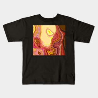 Natures art on the Rock Kids T-Shirt